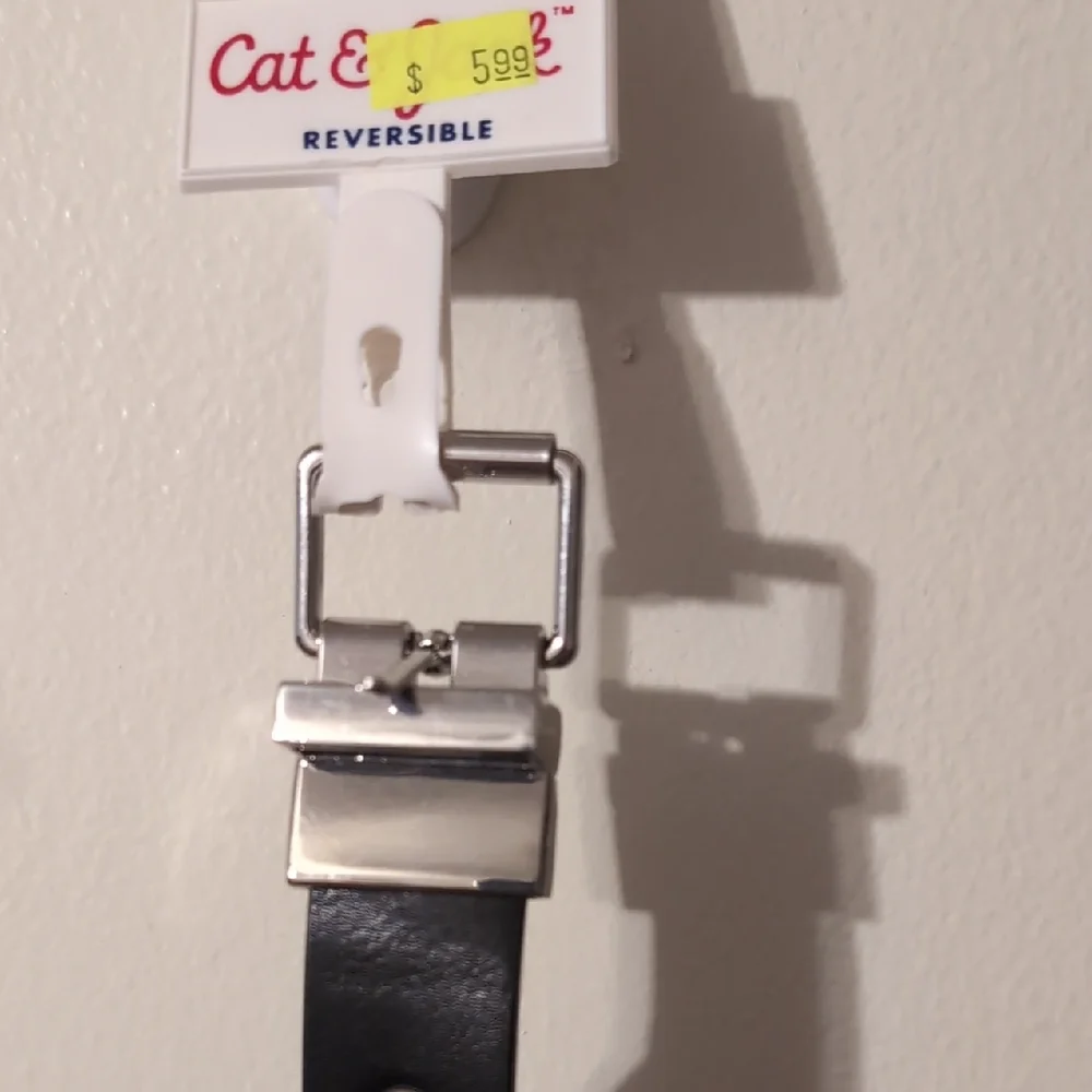 Cat & Jack Reversible Belt with Silver Buckle